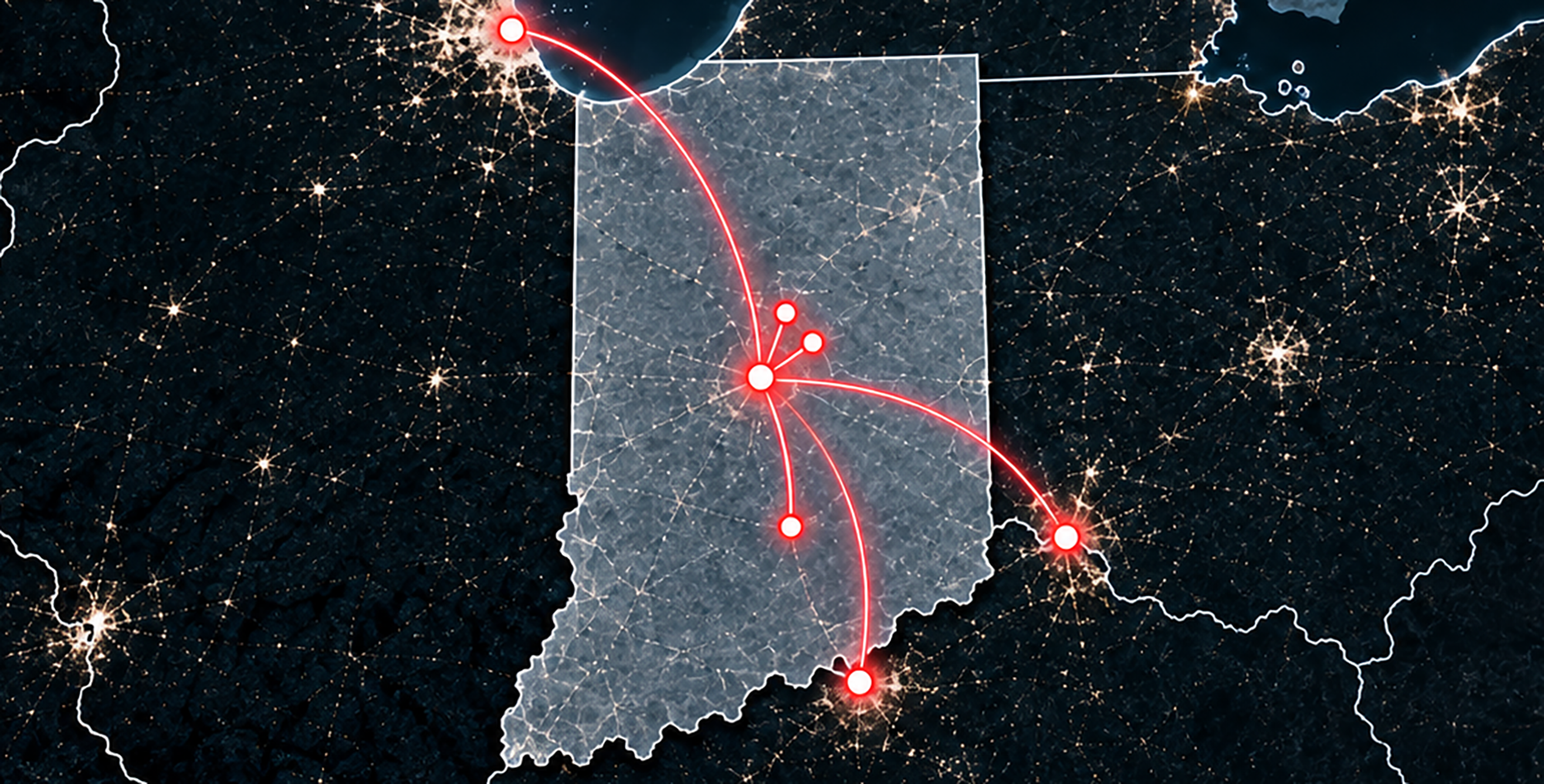 Indiana teams spread across four states for 14-game weekend