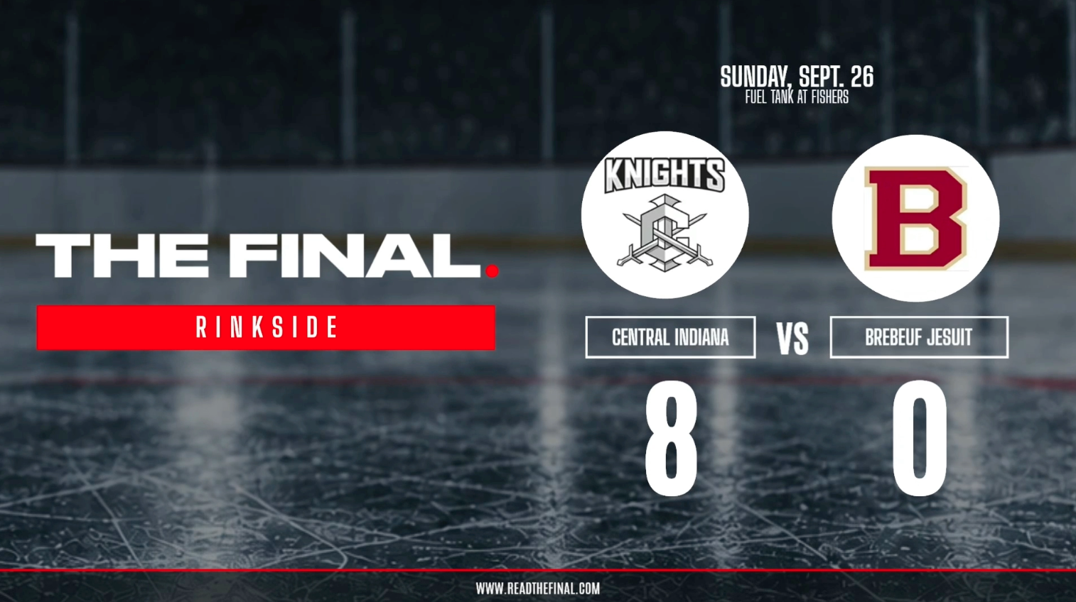 Rinkside: Central Indiana opens season with 8-0 win over Brebeuf